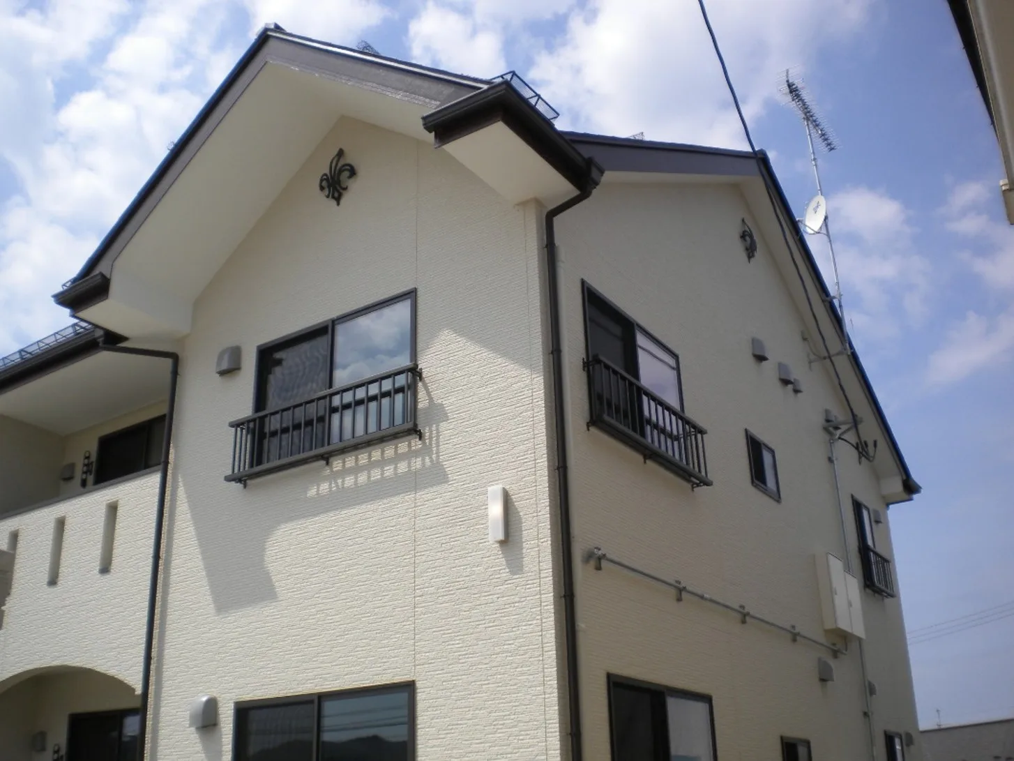 丸森町 若者定住促進住宅の外観